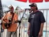 Jack Worthington & brother-in-law Kevin lay down the sweet harmonies at the Carousel. photo by Larry Testerman